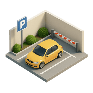 На парковке