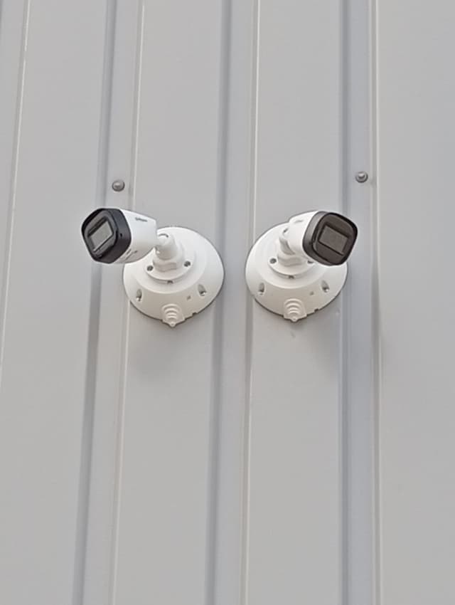 Камеры видеонаблюдения на складе